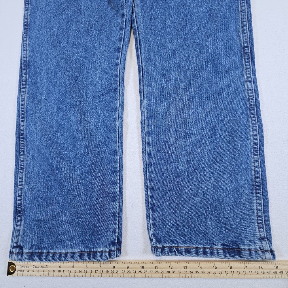 Wrangler Rustler‎ Jeans Men's 40x30 Blue Denim Regular Fit Straight Leg J04-A03 - Picture 11 of 11